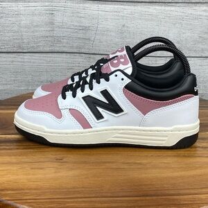 New Balance 480 Rosewood Pink Black Sneaker BB480LTE Women’s Shoe Size 6
